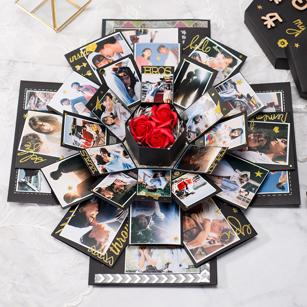 Bundle-Set | Personalisierter Ring + DIY Pop-up Fotobox